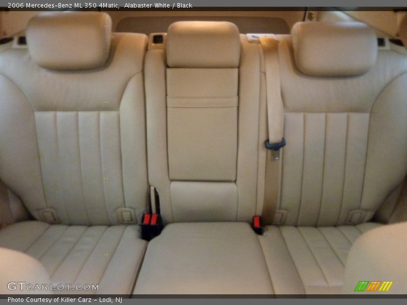 Alabaster White / Black 2006 Mercedes-Benz ML 350 4Matic