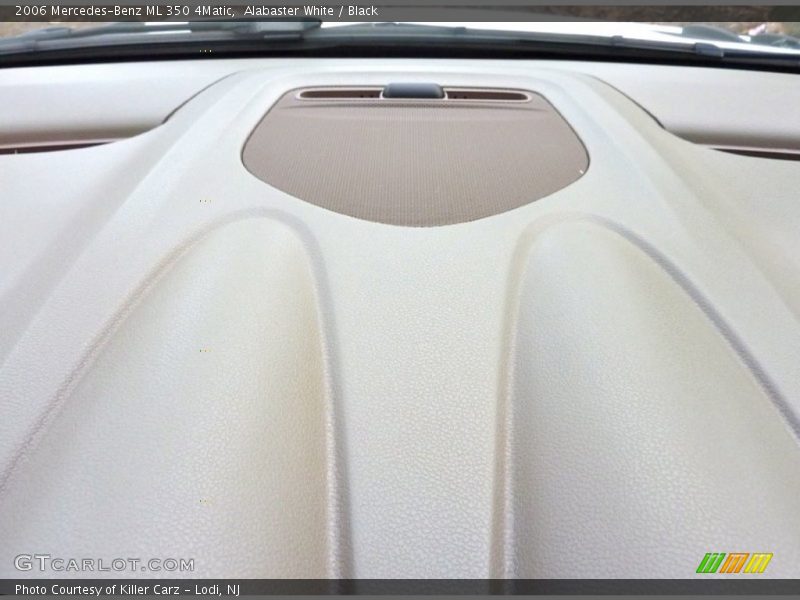 Alabaster White / Black 2006 Mercedes-Benz ML 350 4Matic