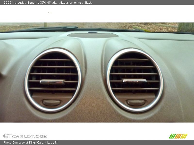 Alabaster White / Black 2006 Mercedes-Benz ML 350 4Matic