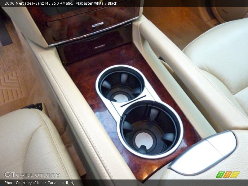 Alabaster White / Black 2006 Mercedes-Benz ML 350 4Matic