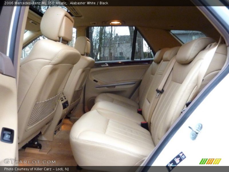 Alabaster White / Black 2006 Mercedes-Benz ML 350 4Matic