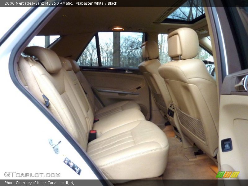 Alabaster White / Black 2006 Mercedes-Benz ML 350 4Matic