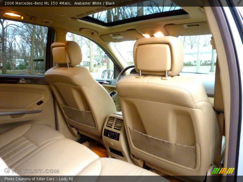 Alabaster White / Black 2006 Mercedes-Benz ML 350 4Matic