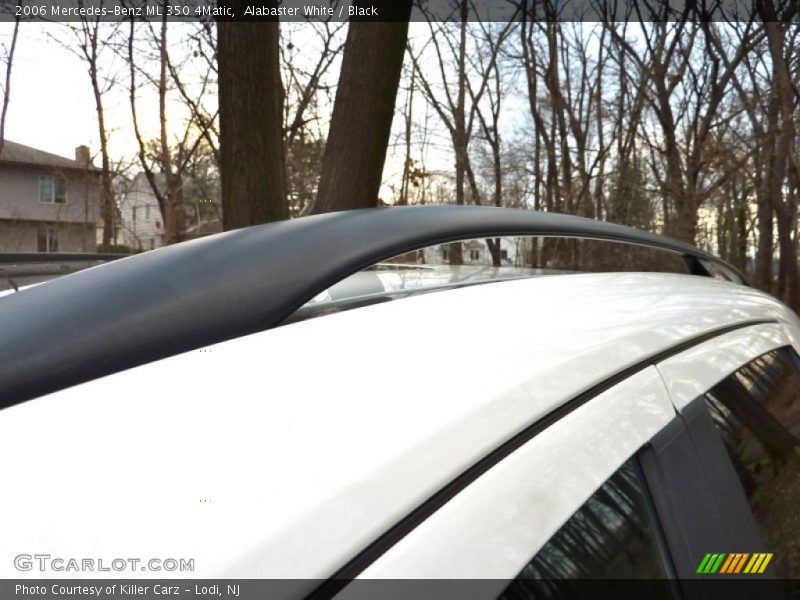 Alabaster White / Black 2006 Mercedes-Benz ML 350 4Matic