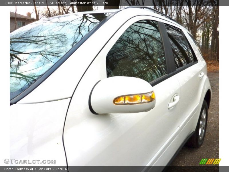 Alabaster White / Black 2006 Mercedes-Benz ML 350 4Matic