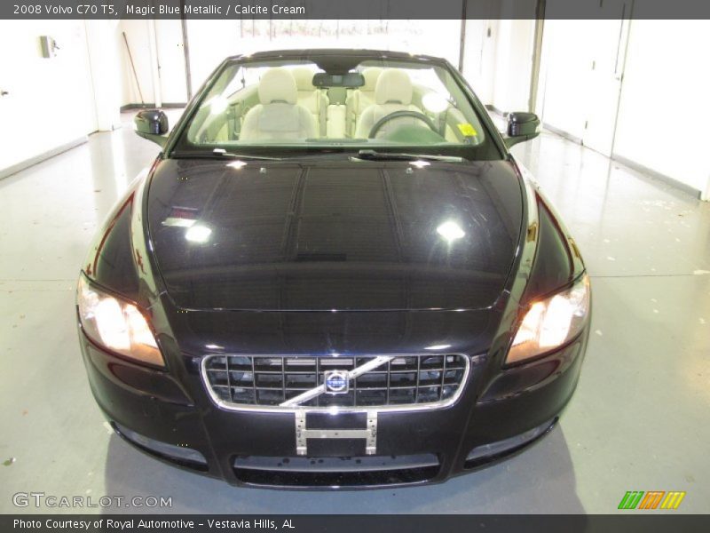 Magic Blue Metallic / Calcite Cream 2008 Volvo C70 T5