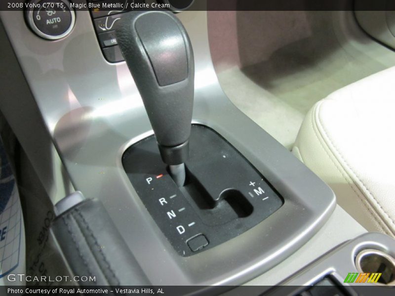 Magic Blue Metallic / Calcite Cream 2008 Volvo C70 T5