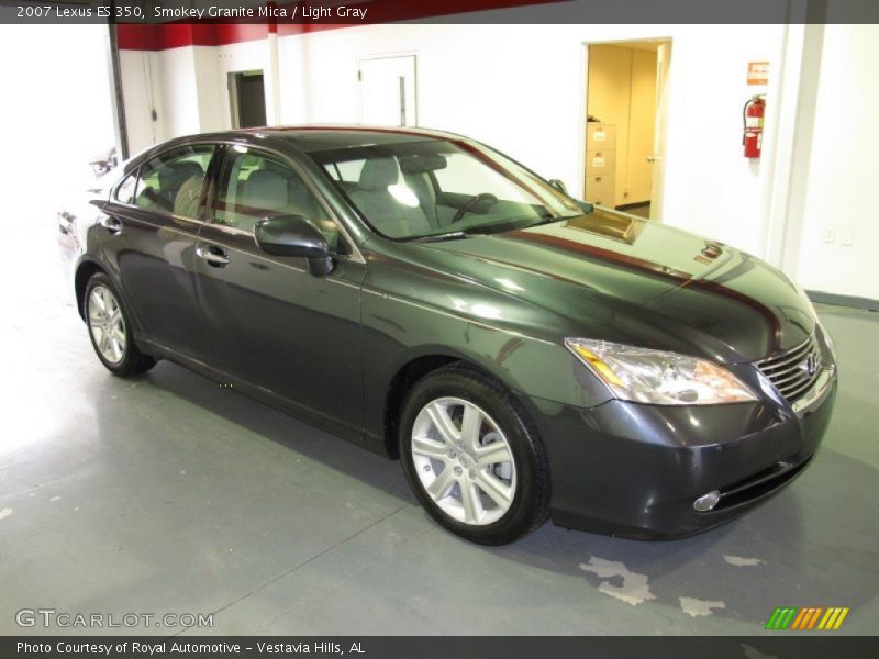 Smokey Granite Mica / Light Gray 2007 Lexus ES 350