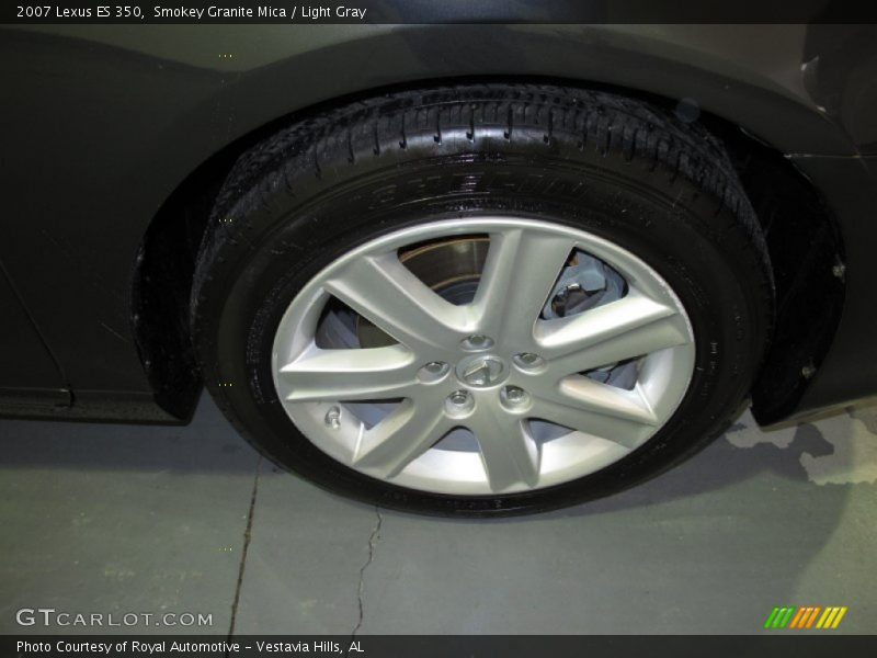 Smokey Granite Mica / Light Gray 2007 Lexus ES 350