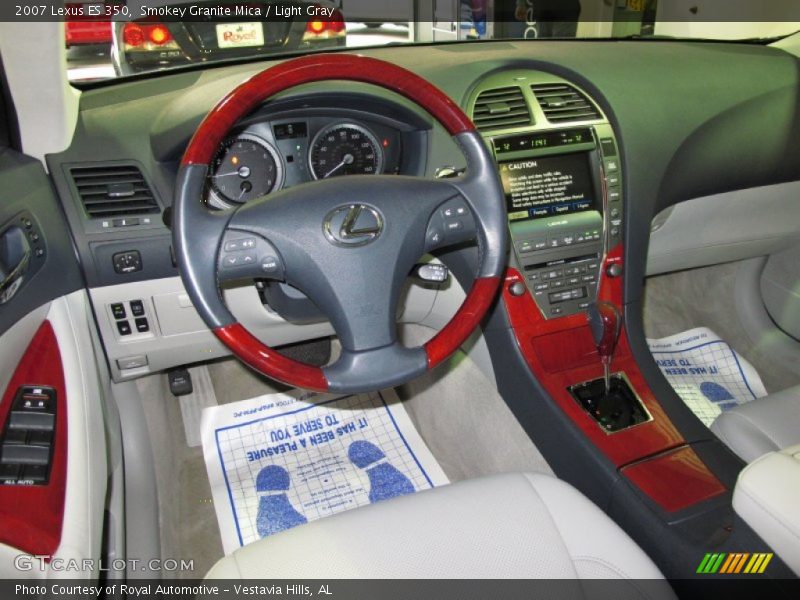 Smokey Granite Mica / Light Gray 2007 Lexus ES 350