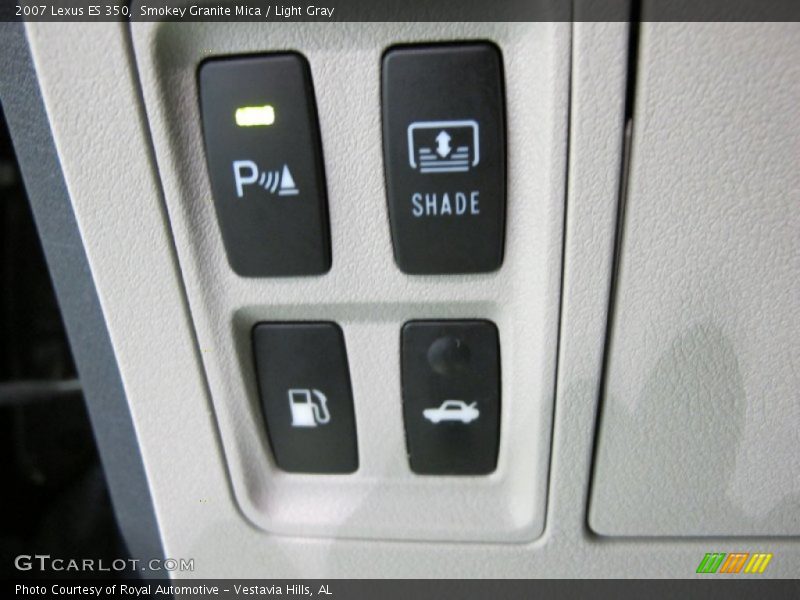 Smokey Granite Mica / Light Gray 2007 Lexus ES 350