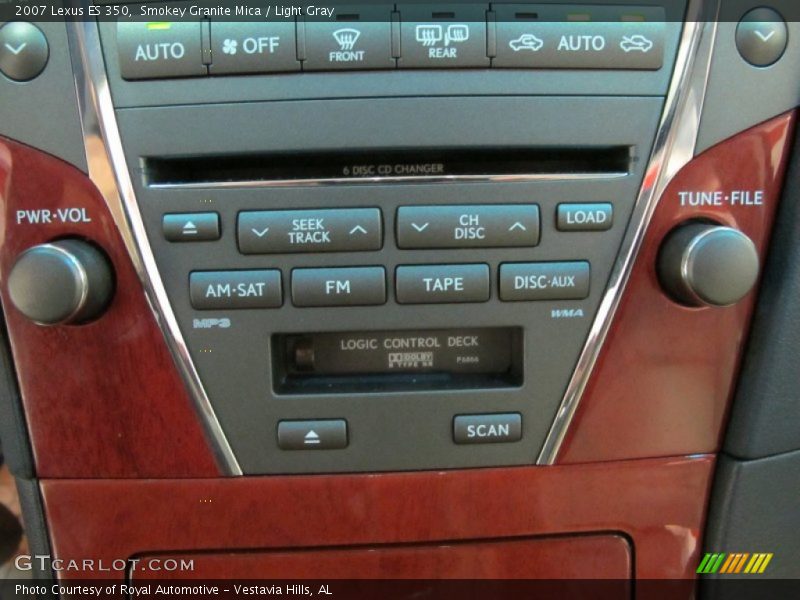 Smokey Granite Mica / Light Gray 2007 Lexus ES 350
