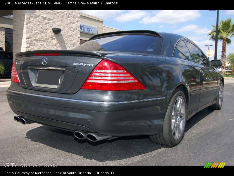 Tectite Grey Metallic / Charcoal 2003 Mercedes-Benz CL 55 AMG