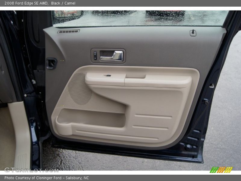 Black / Camel 2008 Ford Edge SE AWD