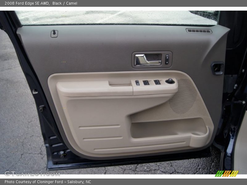 Black / Camel 2008 Ford Edge SE AWD