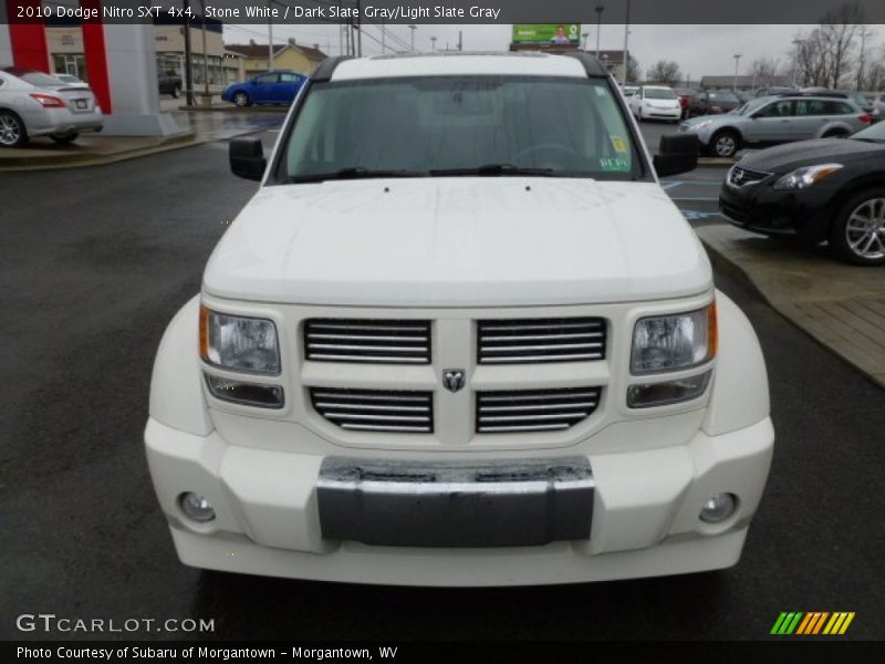 Stone White / Dark Slate Gray/Light Slate Gray 2010 Dodge Nitro SXT 4x4