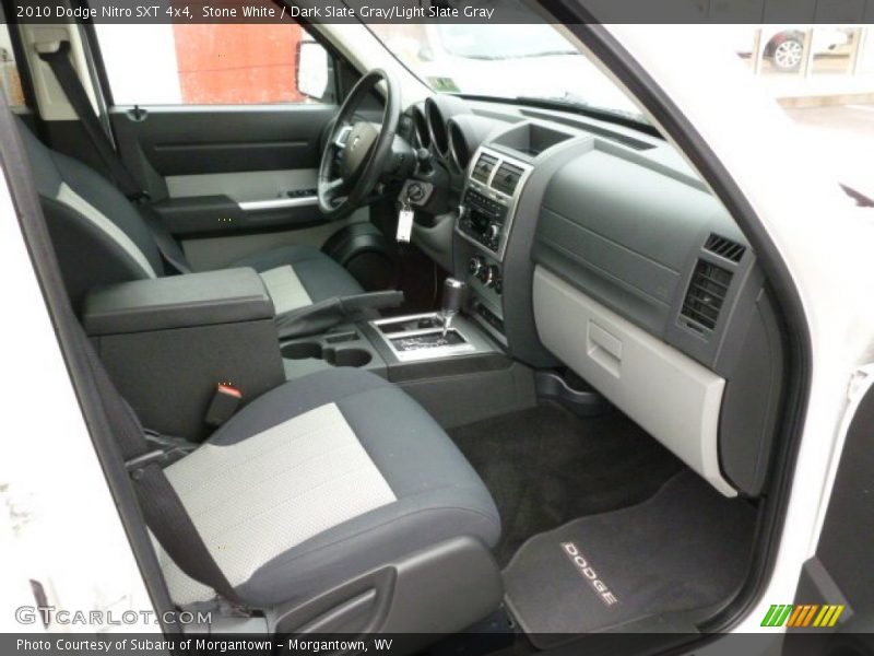 Stone White / Dark Slate Gray/Light Slate Gray 2010 Dodge Nitro SXT 4x4