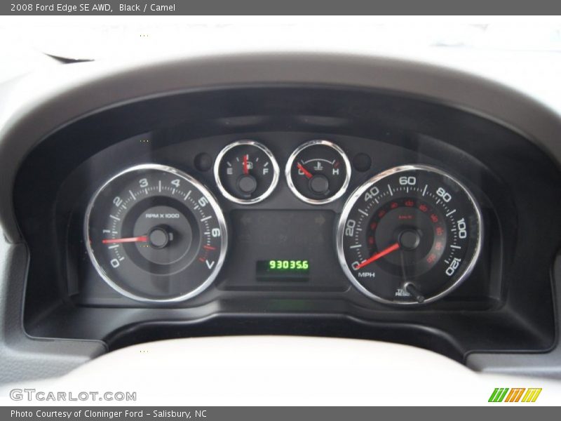 Black / Camel 2008 Ford Edge SE AWD