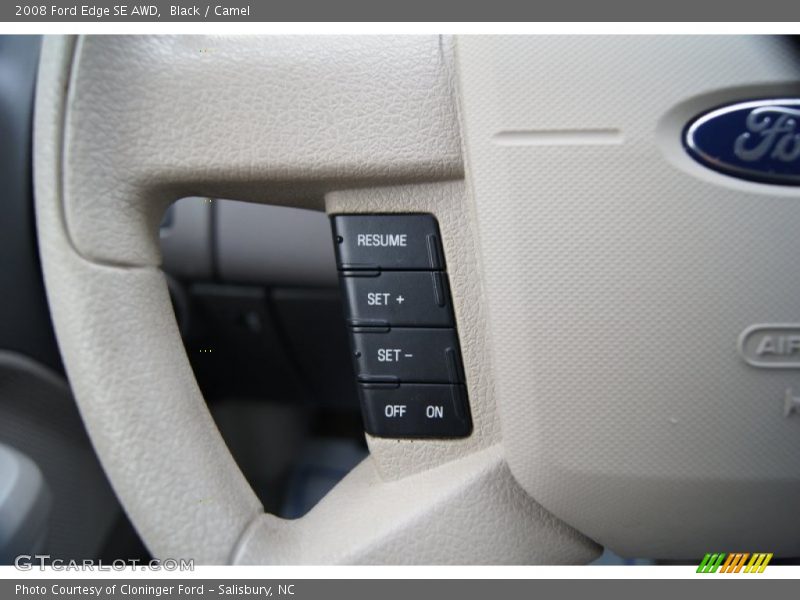 Black / Camel 2008 Ford Edge SE AWD