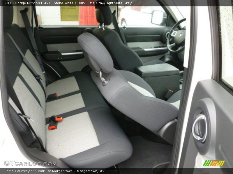 Stone White / Dark Slate Gray/Light Slate Gray 2010 Dodge Nitro SXT 4x4