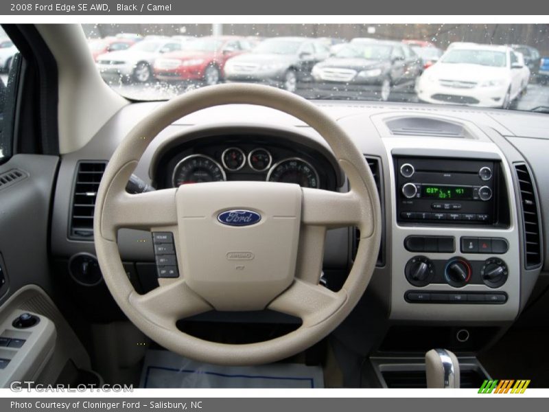 Black / Camel 2008 Ford Edge SE AWD