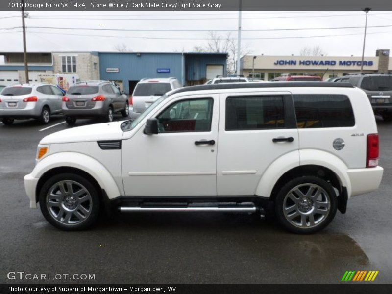 Stone White / Dark Slate Gray/Light Slate Gray 2010 Dodge Nitro SXT 4x4