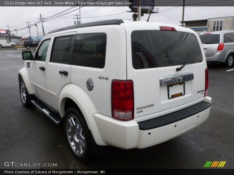 Stone White / Dark Slate Gray/Light Slate Gray 2010 Dodge Nitro SXT 4x4