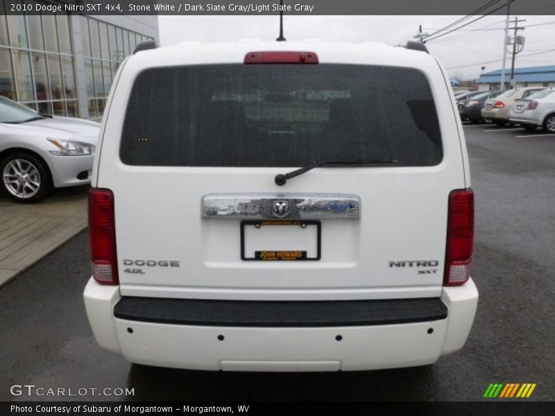 Stone White / Dark Slate Gray/Light Slate Gray 2010 Dodge Nitro SXT 4x4