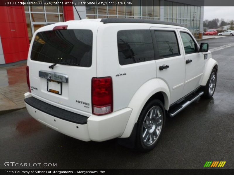 Stone White / Dark Slate Gray/Light Slate Gray 2010 Dodge Nitro SXT 4x4