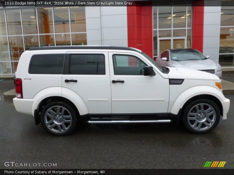 Stone White / Dark Slate Gray/Light Slate Gray 2010 Dodge Nitro SXT 4x4