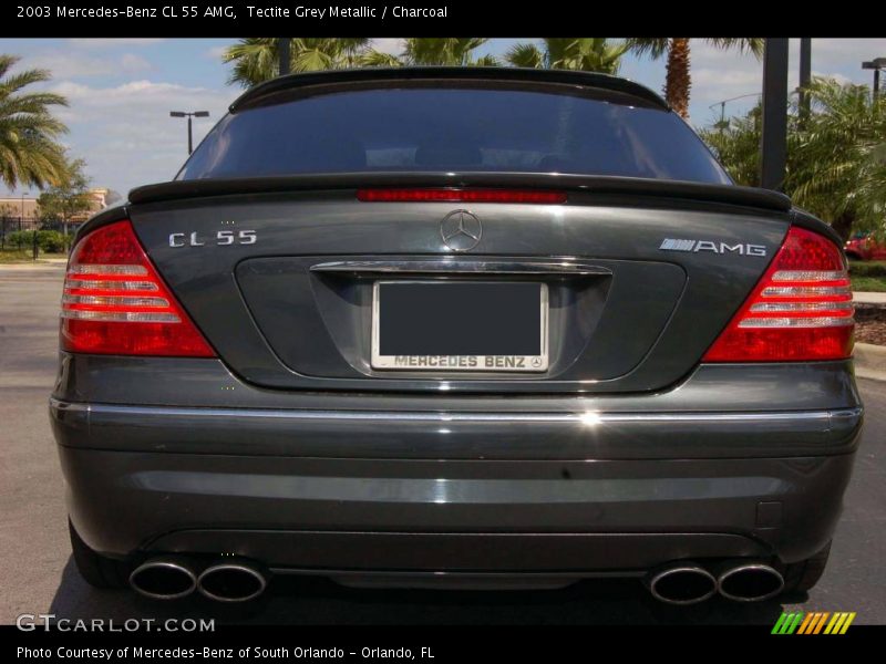 Tectite Grey Metallic / Charcoal 2003 Mercedes-Benz CL 55 AMG