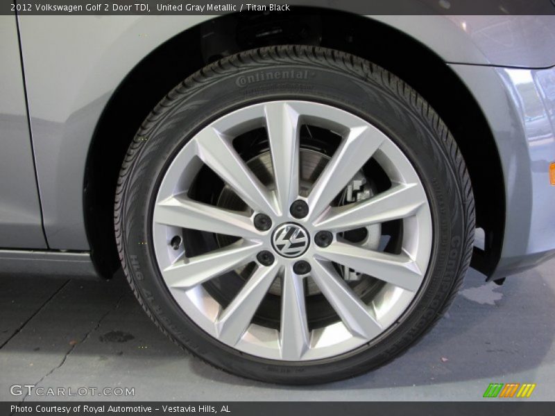  2012 Golf 2 Door TDI Wheel