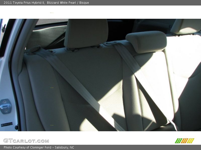 Blizzard White Pearl / Bisque 2011 Toyota Prius Hybrid II