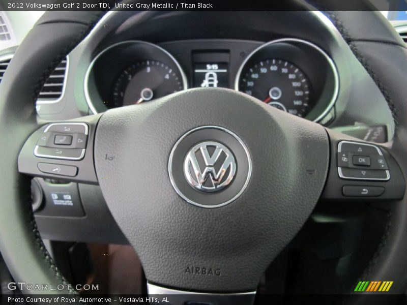  2012 Golf 2 Door TDI Steering Wheel