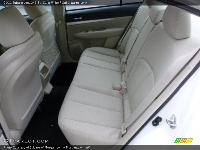 Satin White Pearl / Warm Ivory 2011 Subaru Legacy 2.5i
