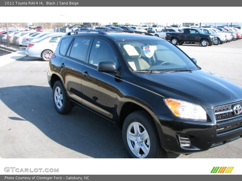 Black / Sand Beige 2011 Toyota RAV4 I4