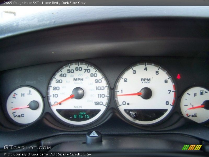  2005 Neon SXT SXT Gauges