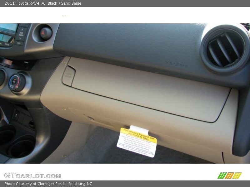 Black / Sand Beige 2011 Toyota RAV4 I4