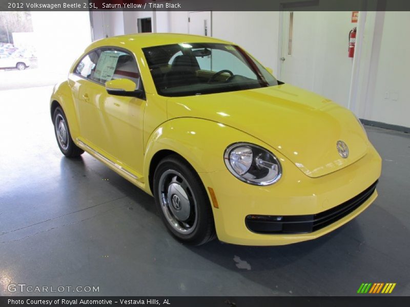Front 3/4 View of 2012 Beetle 2.5L