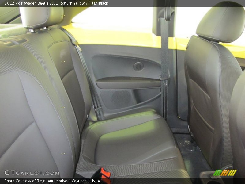 Saturn Yellow / Titan Black 2012 Volkswagen Beetle 2.5L