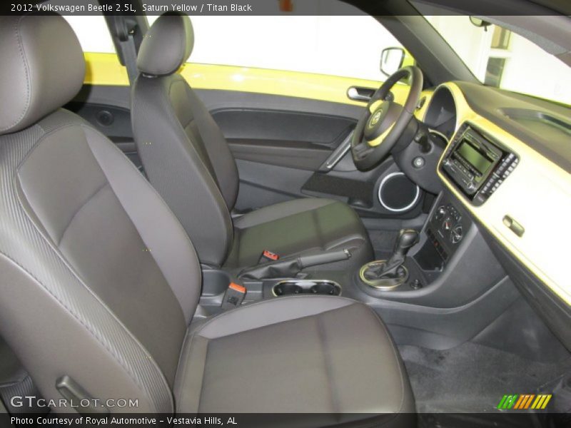  2012 Beetle 2.5L Titan Black Interior