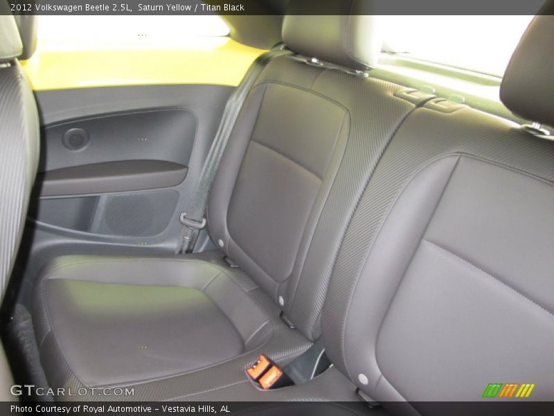 Saturn Yellow / Titan Black 2012 Volkswagen Beetle 2.5L