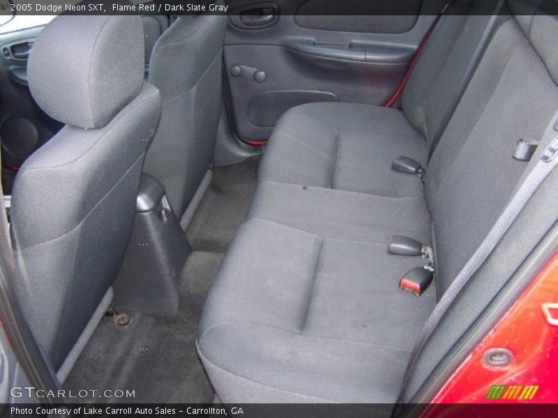 Flame Red / Dark Slate Gray 2005 Dodge Neon SXT