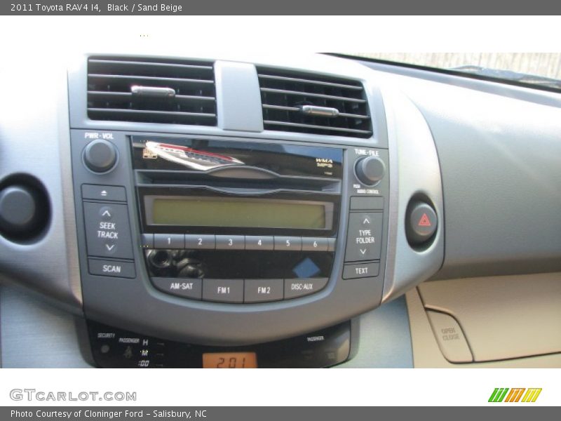 Black / Sand Beige 2011 Toyota RAV4 I4