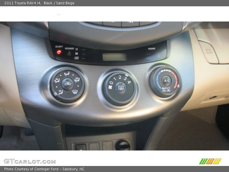 Black / Sand Beige 2011 Toyota RAV4 I4