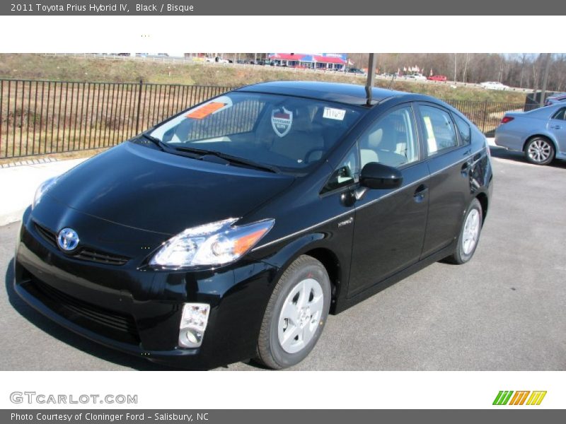 Black / Bisque 2011 Toyota Prius Hybrid IV