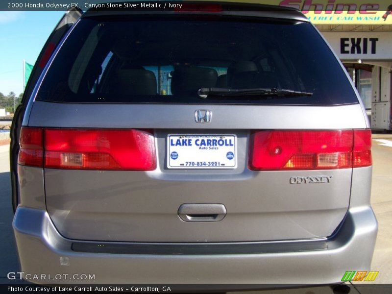 Canyon Stone Silver Metallic / Ivory 2000 Honda Odyssey EX