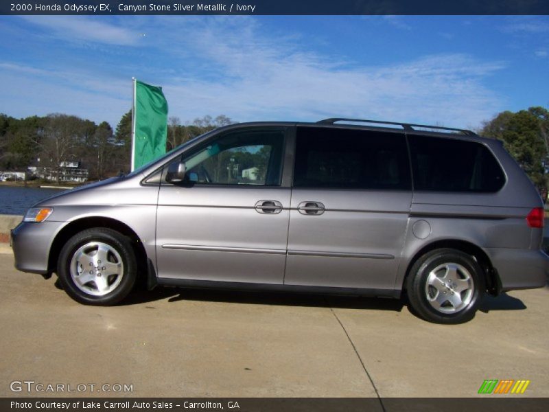 Canyon Stone Silver Metallic / Ivory 2000 Honda Odyssey EX