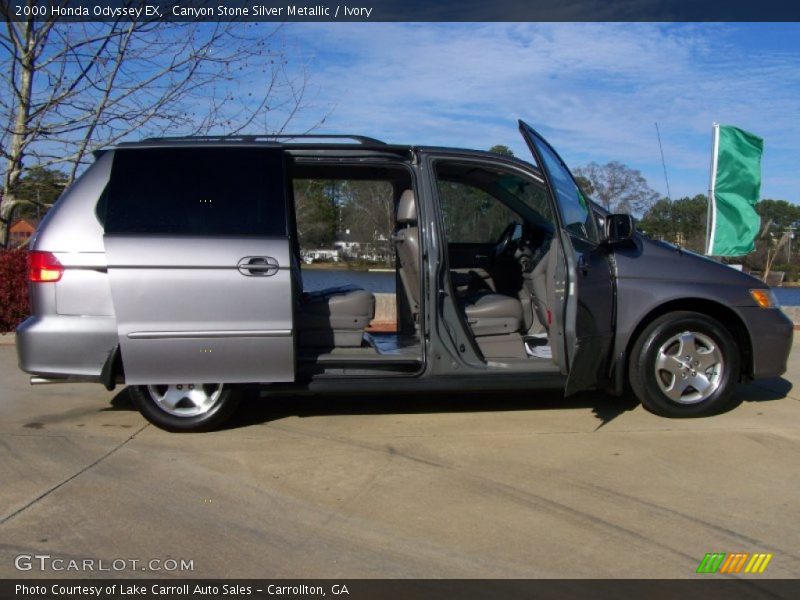 Canyon Stone Silver Metallic / Ivory 2000 Honda Odyssey EX