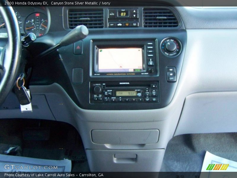 Controls of 2000 Odyssey EX